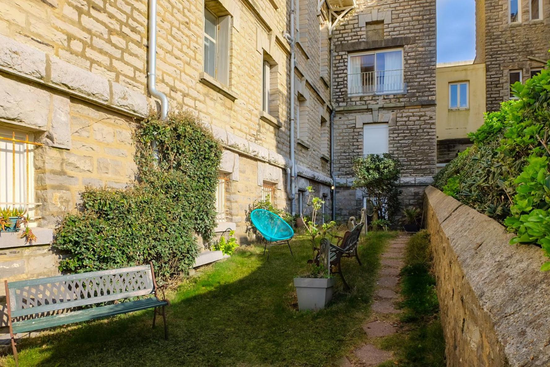 Magnifique Appartement Avec Terrasse, Parking Et Vue Sur L'Ocean Pour 5 Biarritz Exterior foto